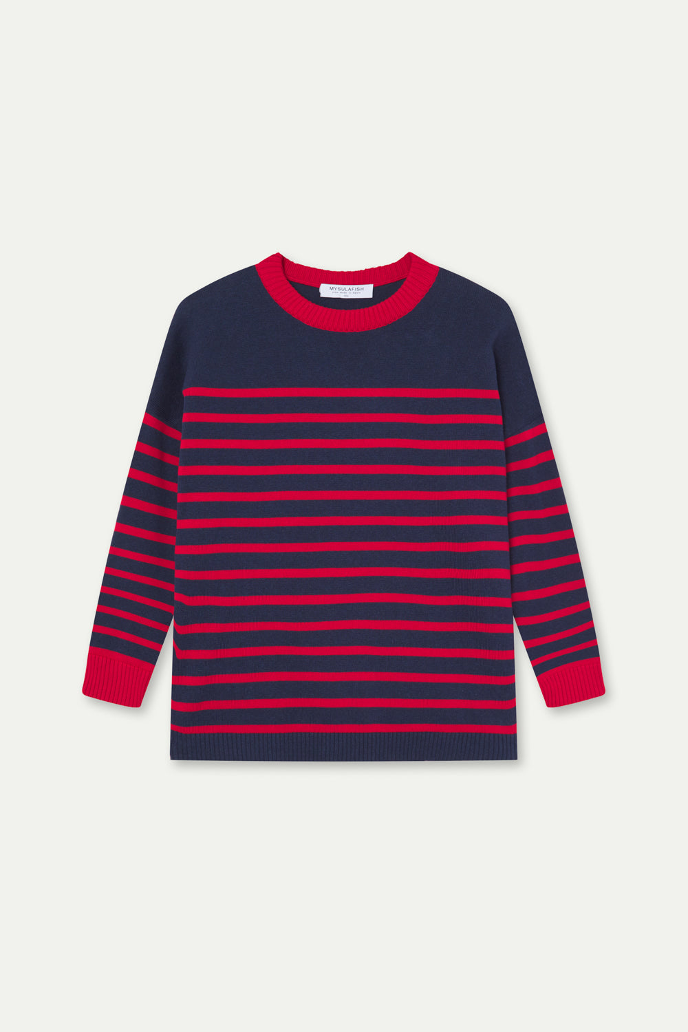 JERSEY MARINERO ROJO Y AZUL