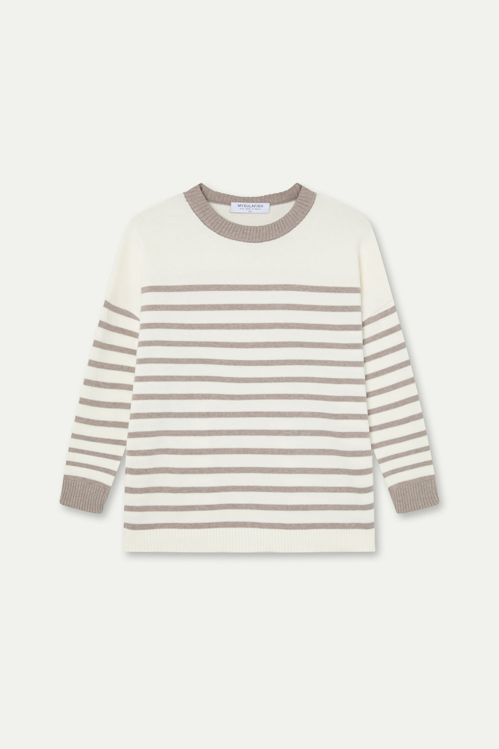 JERSEY MARINERO BLANCO CLOUD DANCER Y TOPO