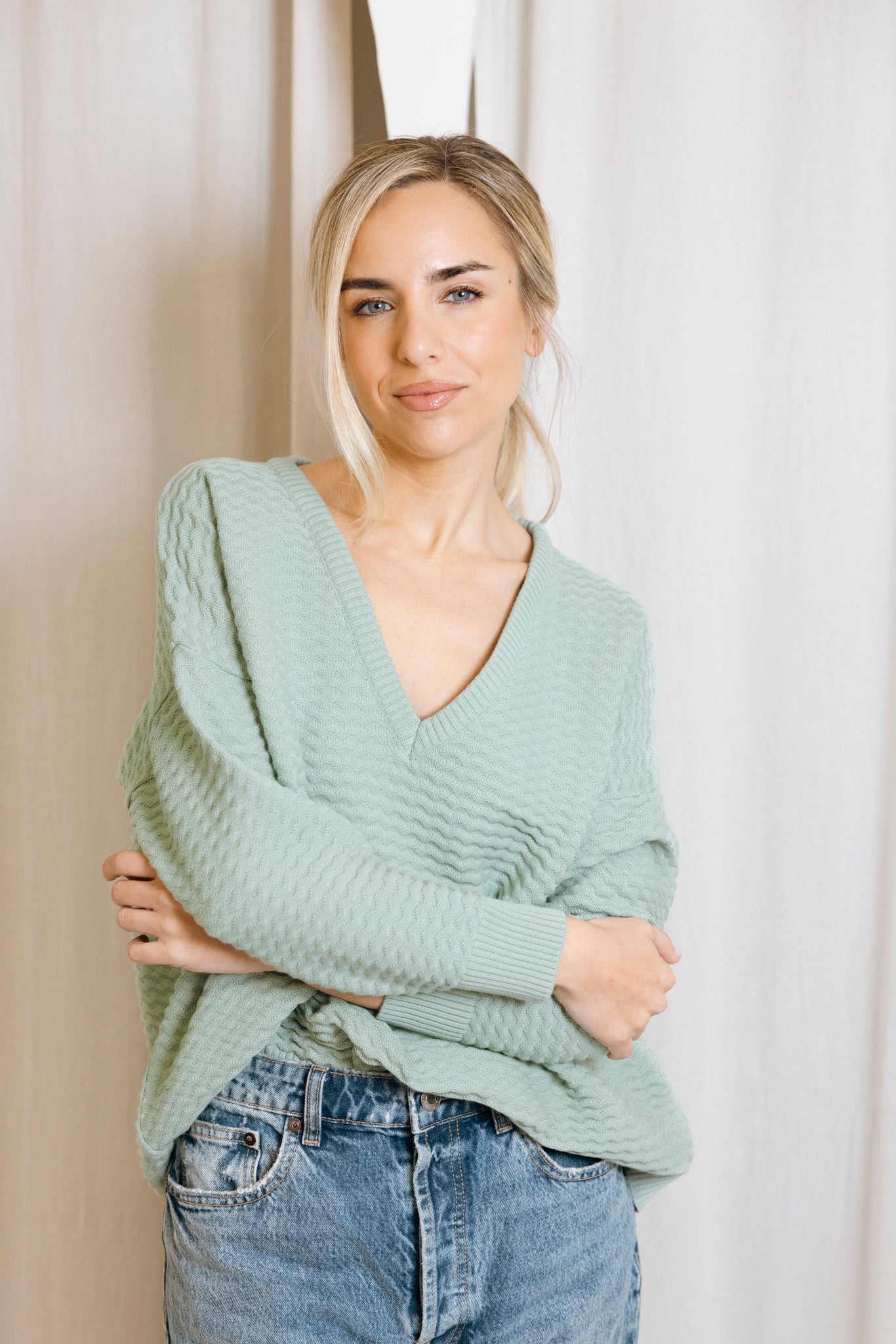 JERSEY BEE VERDE MENTA