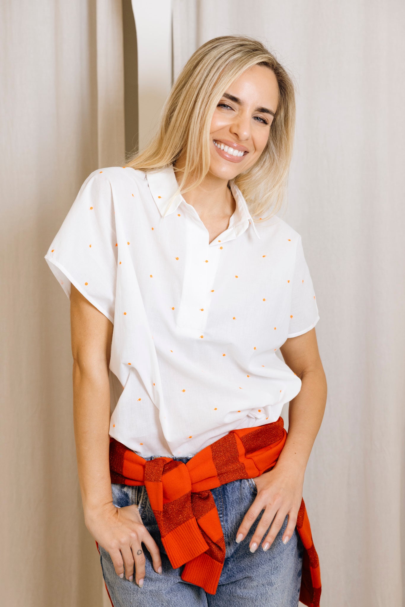 BLUSA BOYFRIEND VERBENA