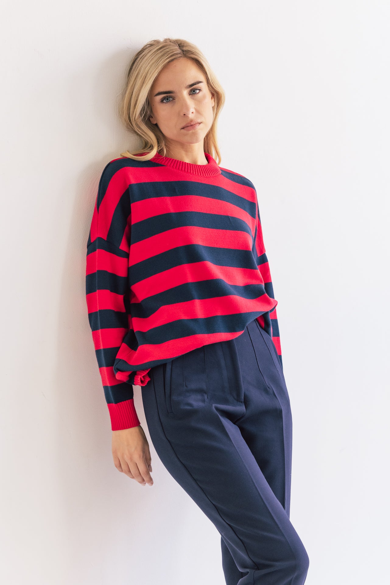 NUEVO MARINERO CEREZA AZUL 100% ALGODÓN EGIPCIO SAMPLE SALE NO SE ADMITEN CAMBIOS NI DEVOLUCIONES