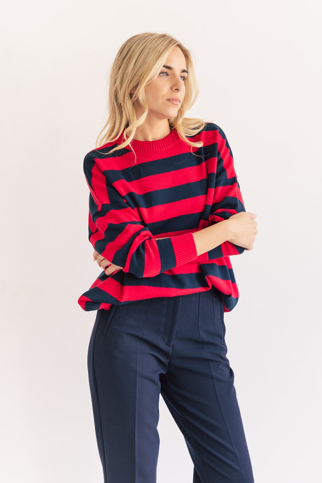 NUEVO MARINERO CEREZA AZUL 100% ALGODÓN EGIPCIO SAMPLE SALE NO SE ADMITEN CAMBIOS NI DEVOLUCIONES