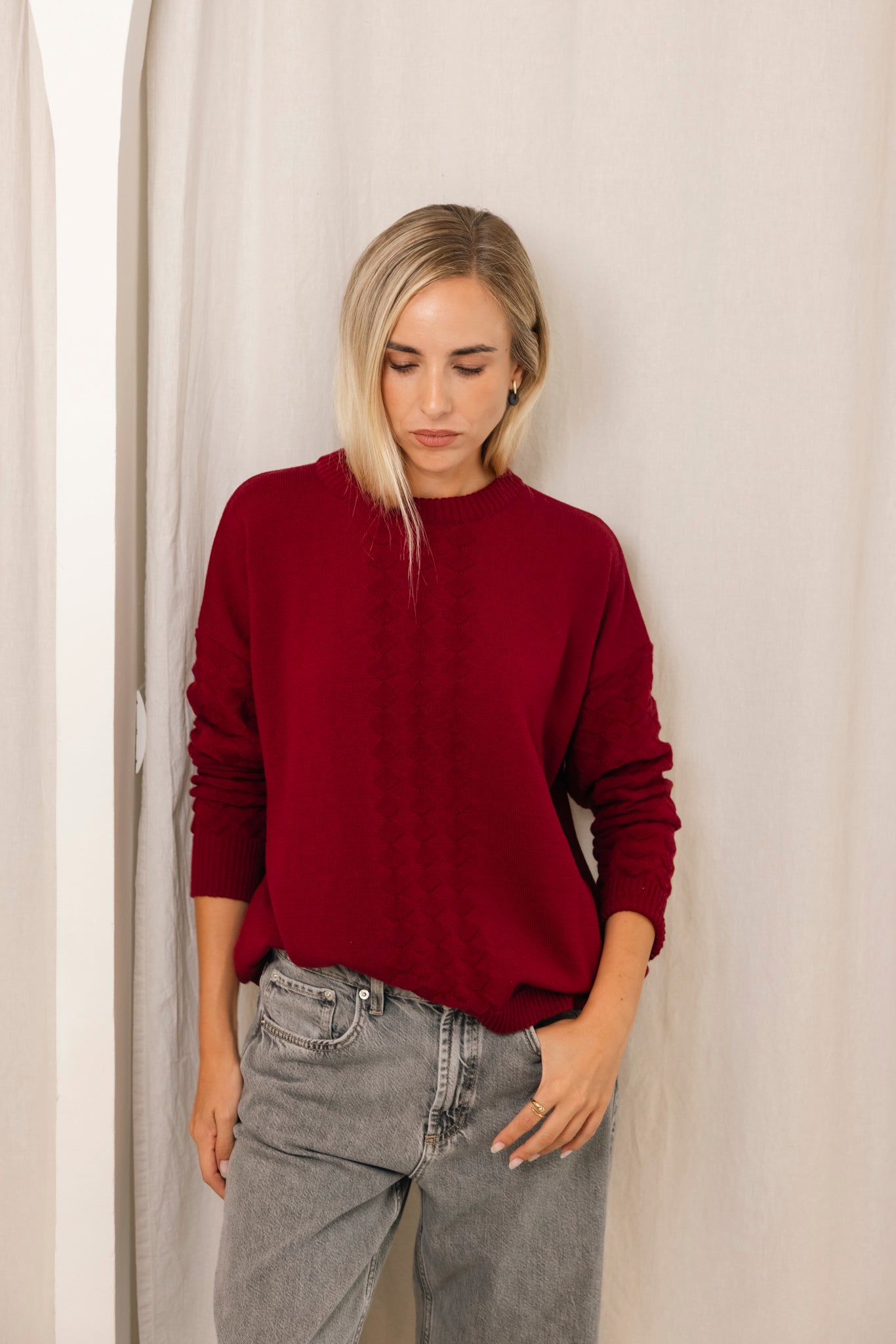 JERSEY ARLEQUIN MERLOT