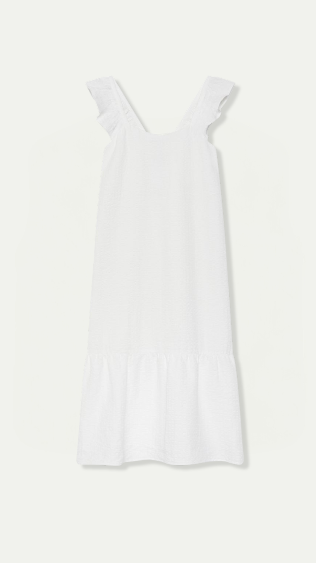 VESTIDO APIA BLANCO ROTO LARGO