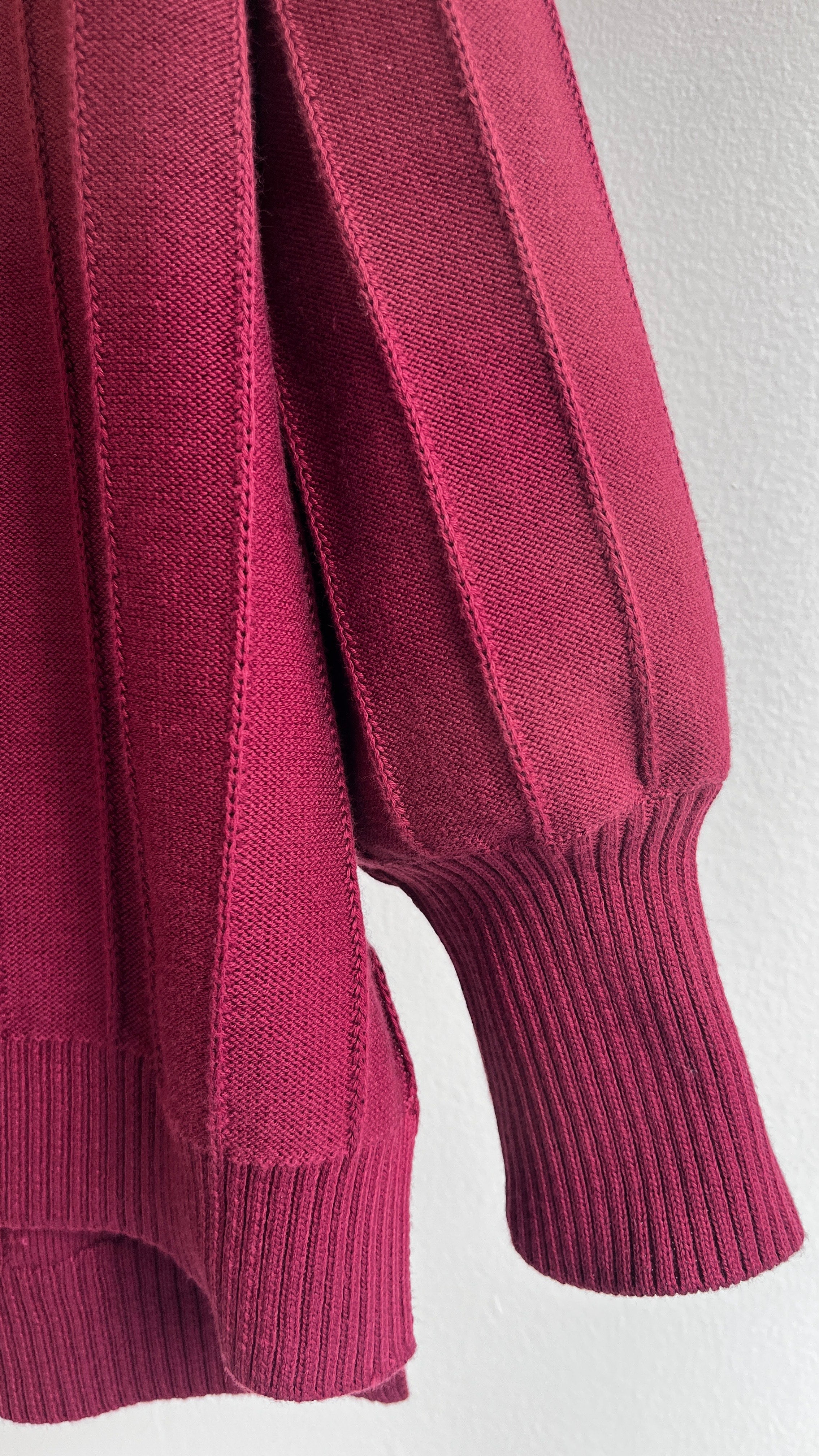 CARDIGAN DUNA BURDEOS