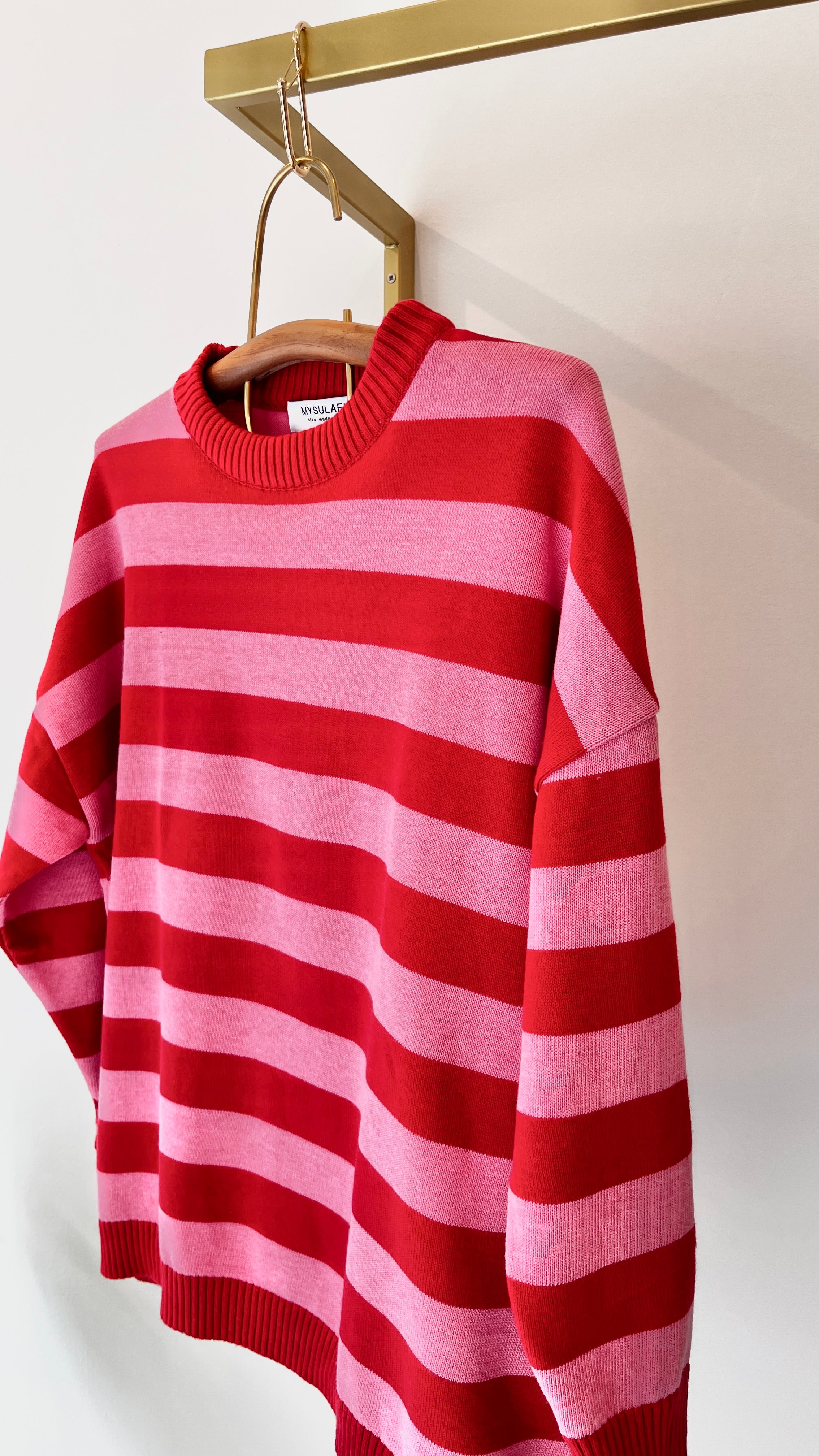 JERSEY MARINERO ROJO SANDIA Y ROSA