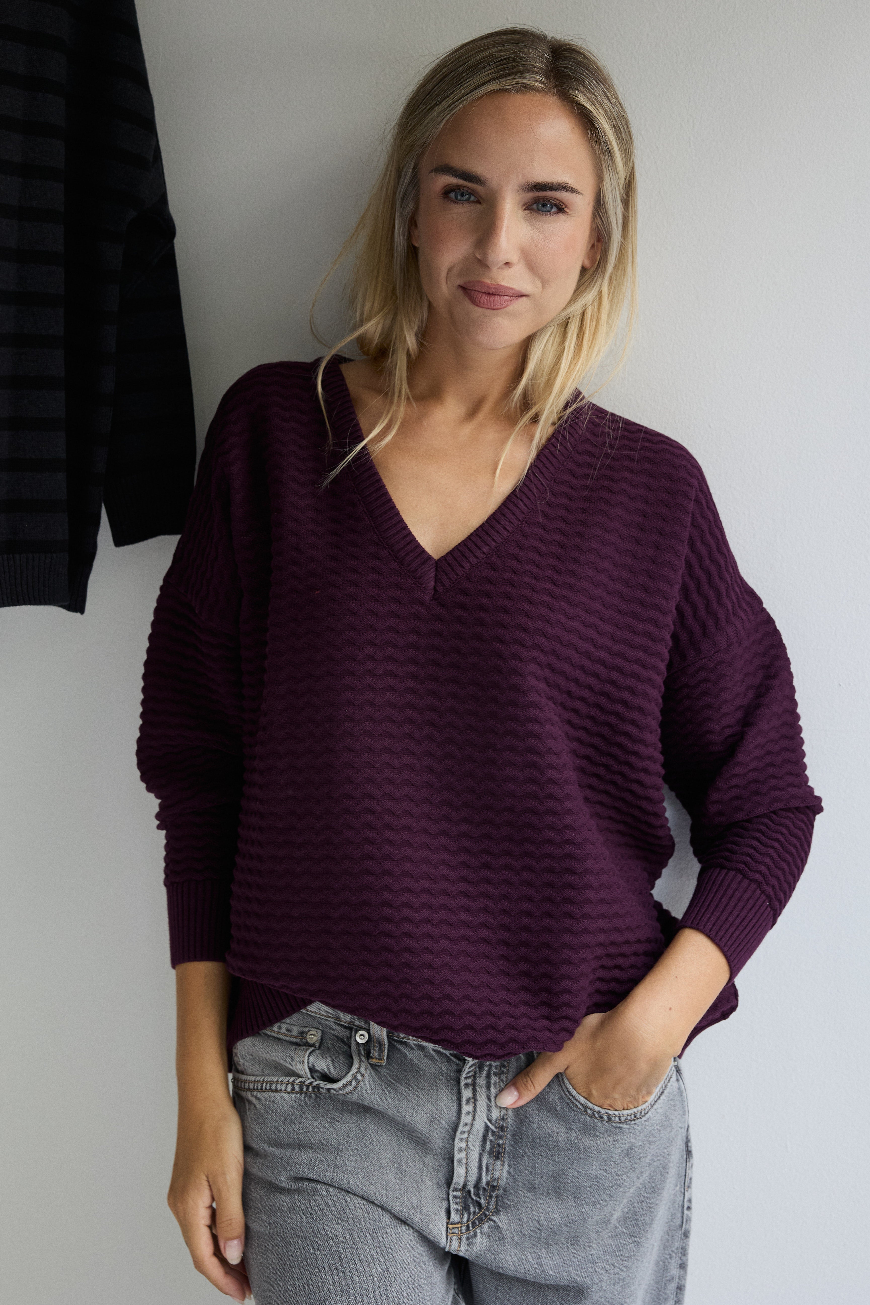JERSEY BEE COLOR BERENJENA