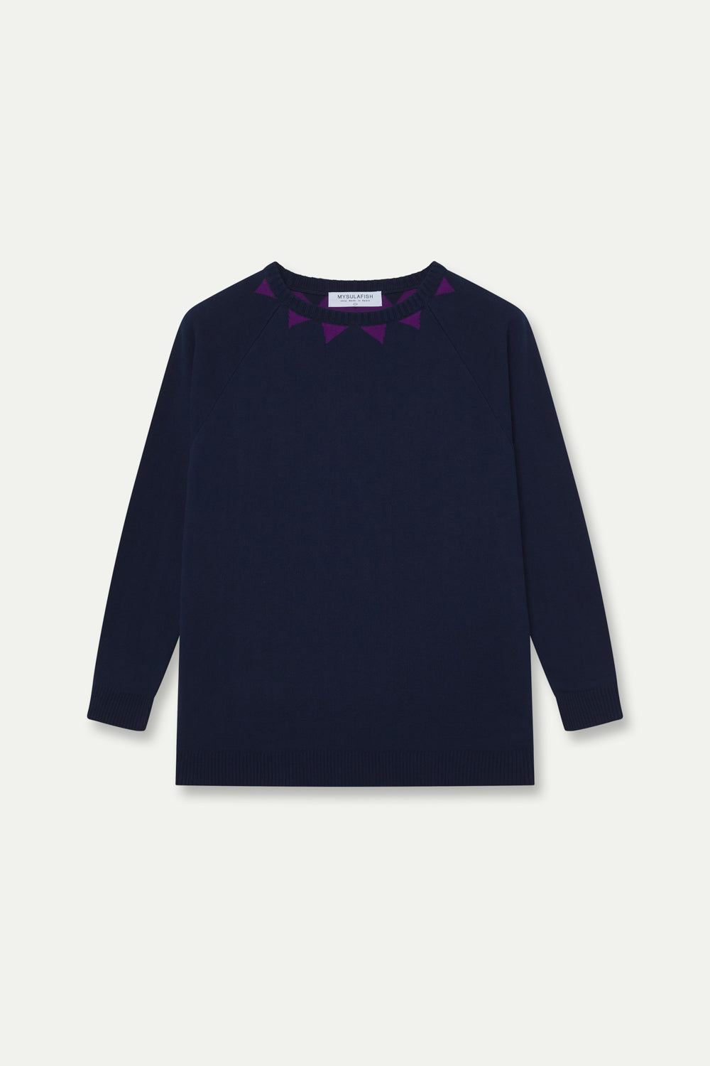 JERSEY COSTWOLDS PICOS AZUL Y PICOS BERENJENA MORADO REBAJAS