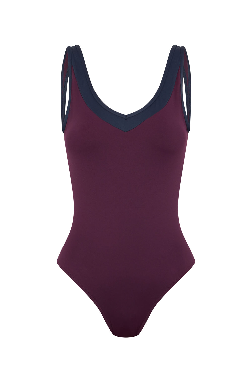 BAÑADOR MOURO MARSALA Y AZUL ÍNDIGO