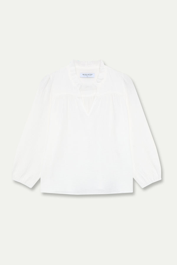 BLUSA OYAMBRE BAMBULA BLANCA