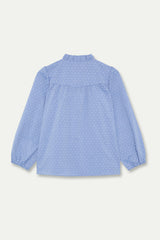BLUSA OYAMBRE DENIM BORDADA