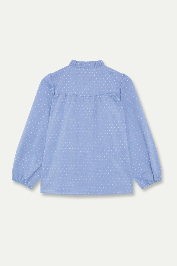 BLUSA OYAMBRE DENIM BORDADA
