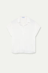 BLUSA BOYFRIEND BAMBULA BLANCA