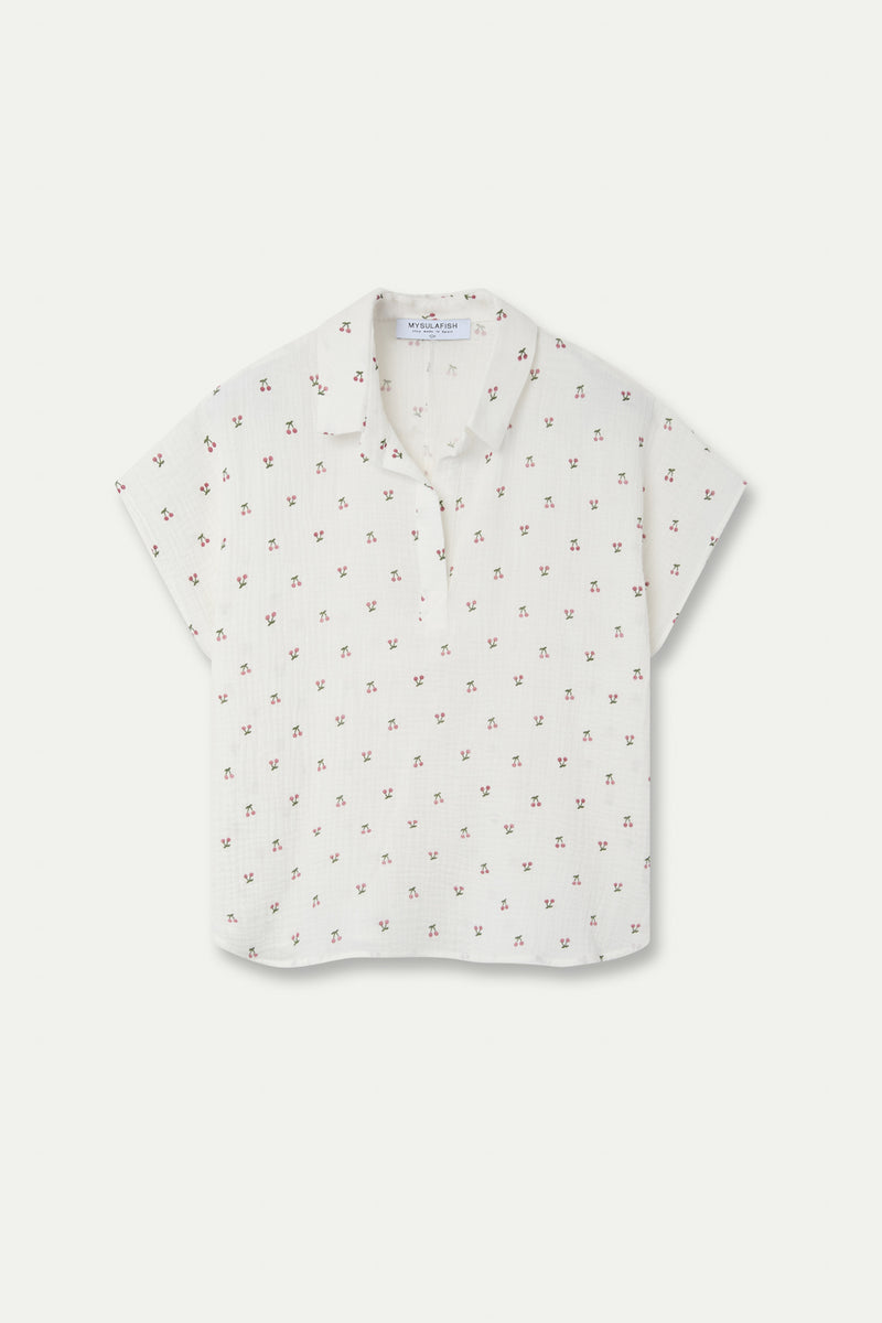 BLUSA BOYFRIEND BAMBULA CHERRY