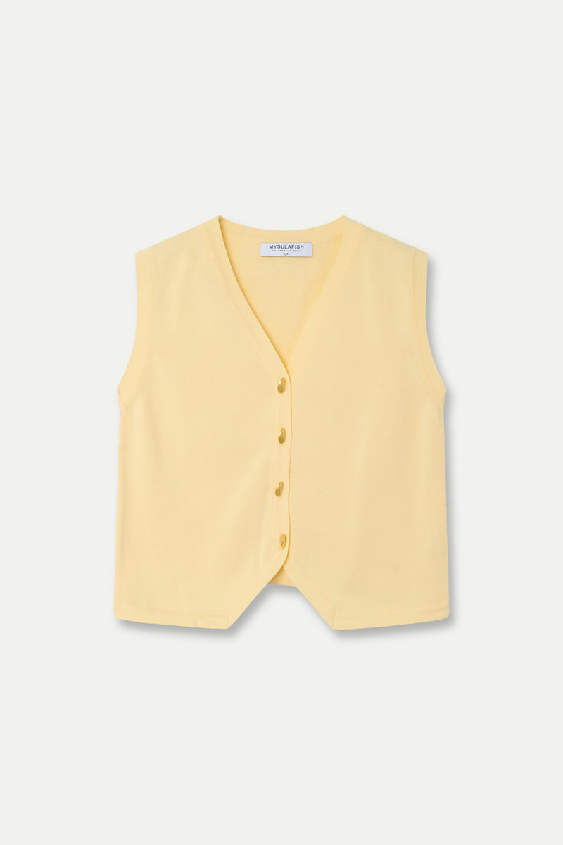 CHALECO JOYA BUTTER YELLOW