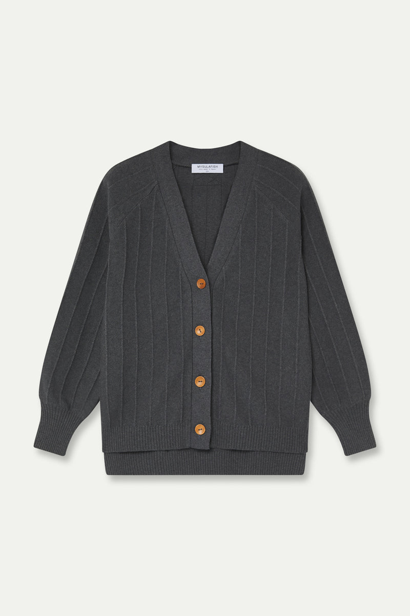 CARDIGAN DUNA GRIS