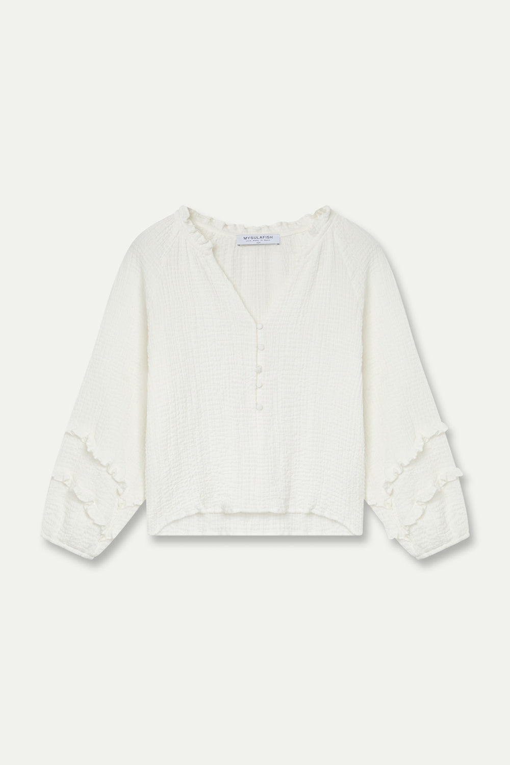 BLUSA WRINKLE BLANCA