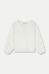 BLUSA WRINKLE BLANCA