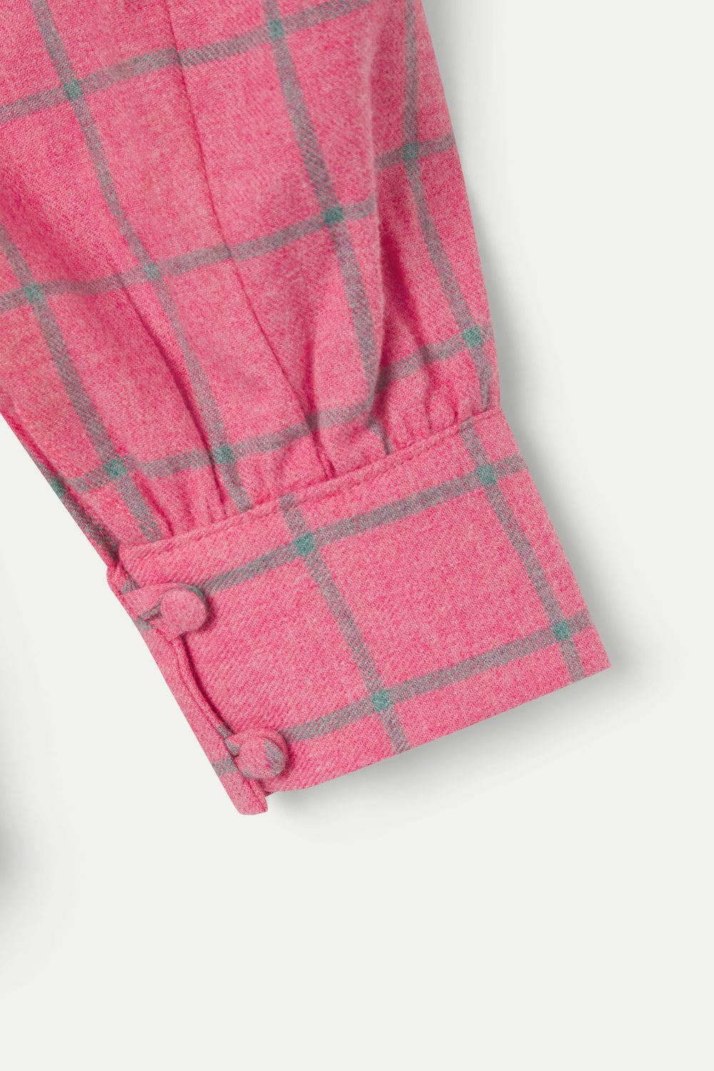 BLUSA CUADROS 100% ALGODÓN ACABADO FRANELA ROSA Y GRIS BLACK DAYS