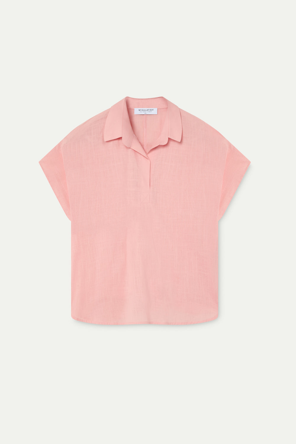 BLUSA BOYFRIEND ROSA CORAL