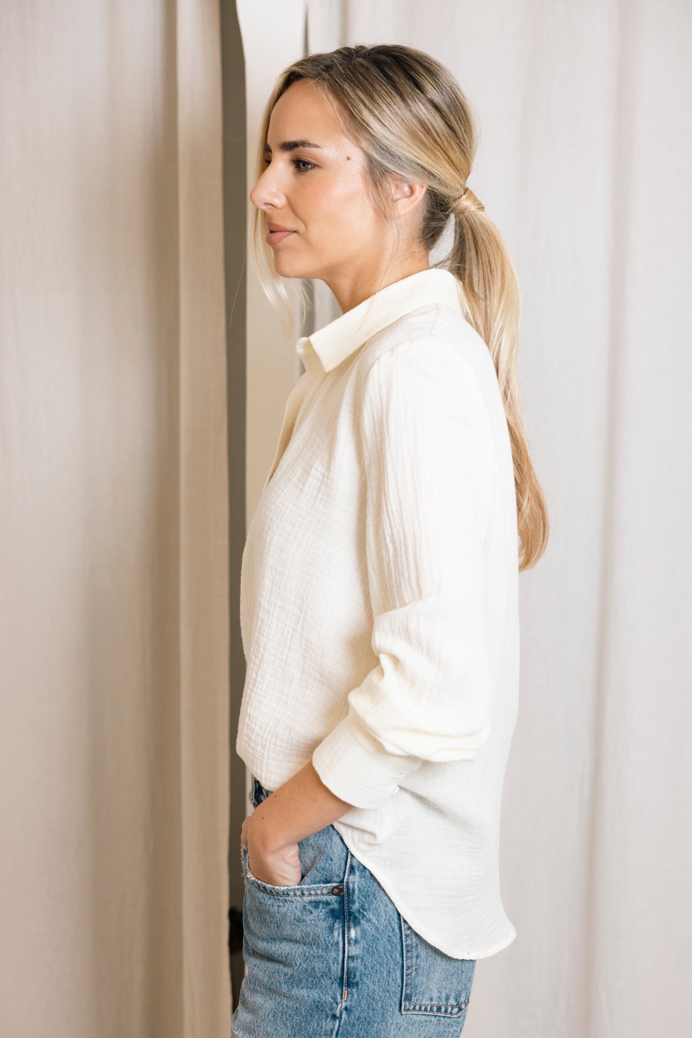 BLUSA COMILLAS CLOUD DANCER