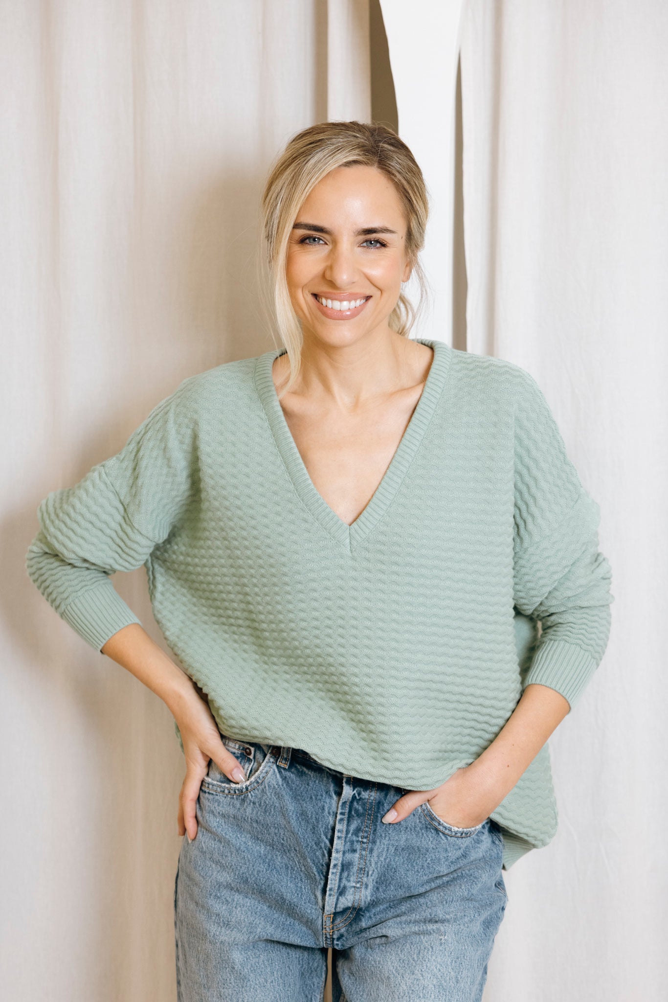 JERSEY BEE VERDE MENTA