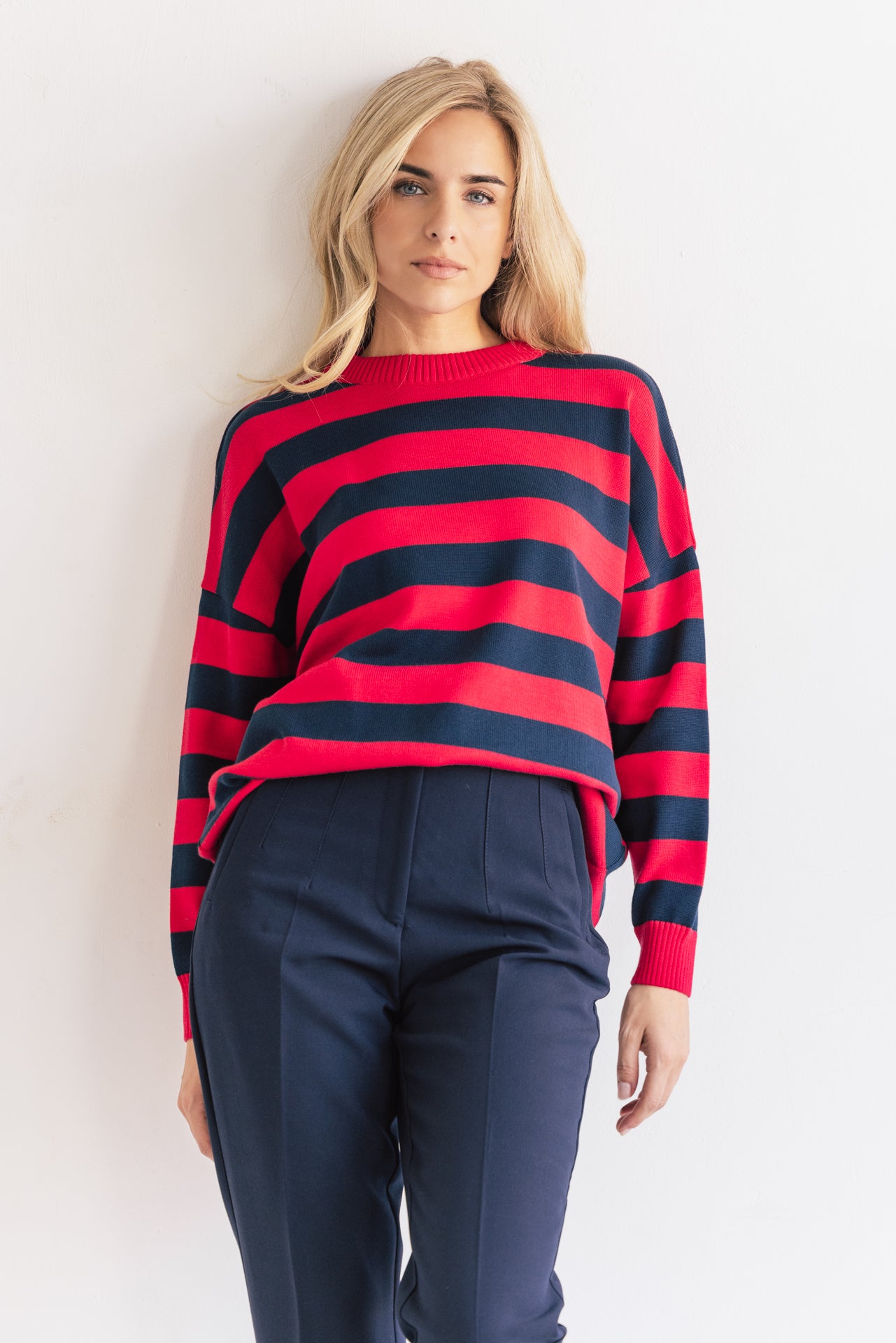 NUEVO MARINERO CEREZA AZUL 100% ALGODÓN EGIPCIO SAMPLE SALE NO SE ADMITEN CAMBIOS NI DEVOLUCIONES