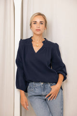 BLUSA OYAMBRE BAMBULA MARINO AZUL NOCHE