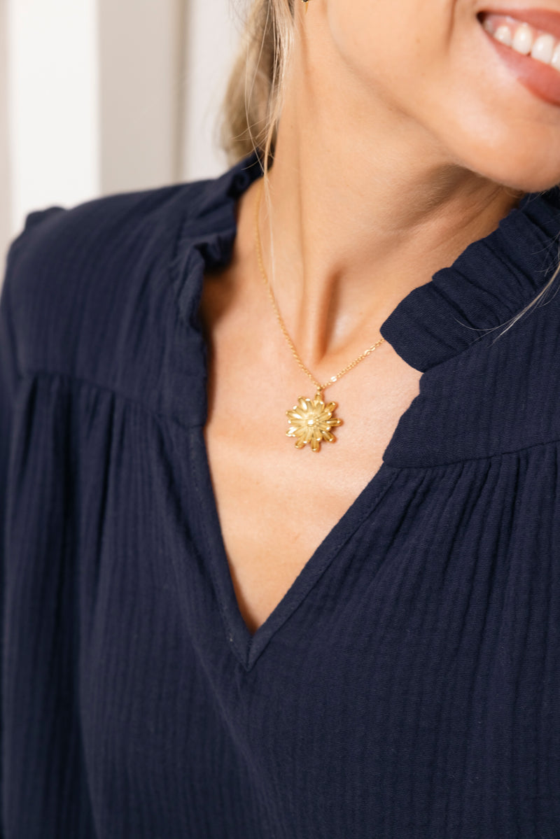 BLUSA OYAMBRE BAMBULA MARINO AZUL NOCHE