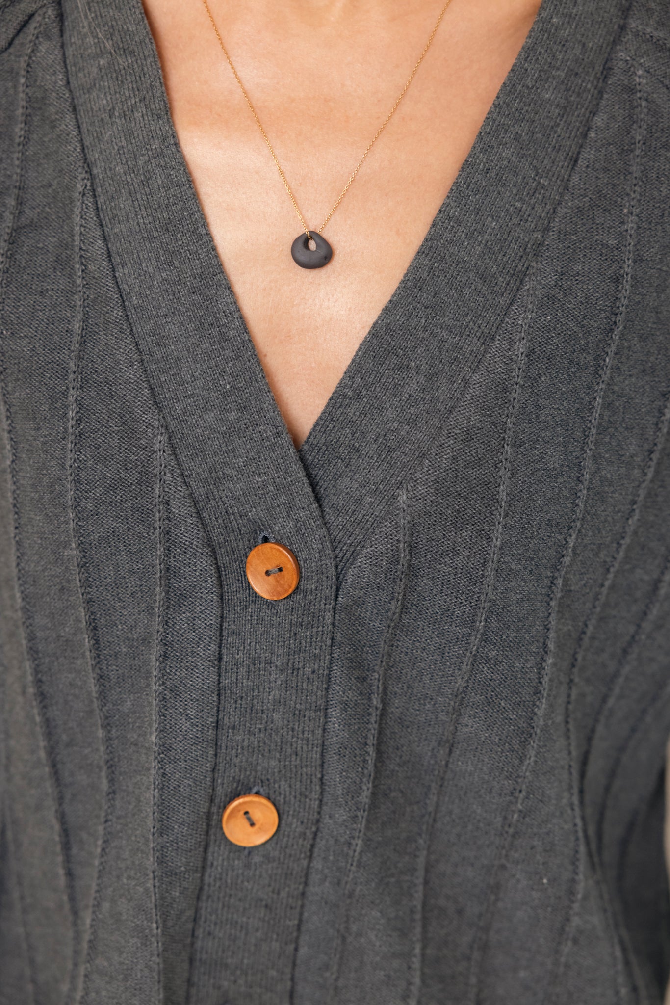 PRE ORDER CARDIGAN DUNA GRIS