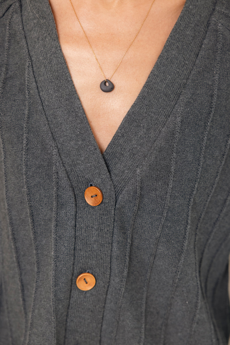 CARDIGAN DUNA GRIS