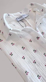 BLUSA BOYFRIEND BAMBULA CHERRY
