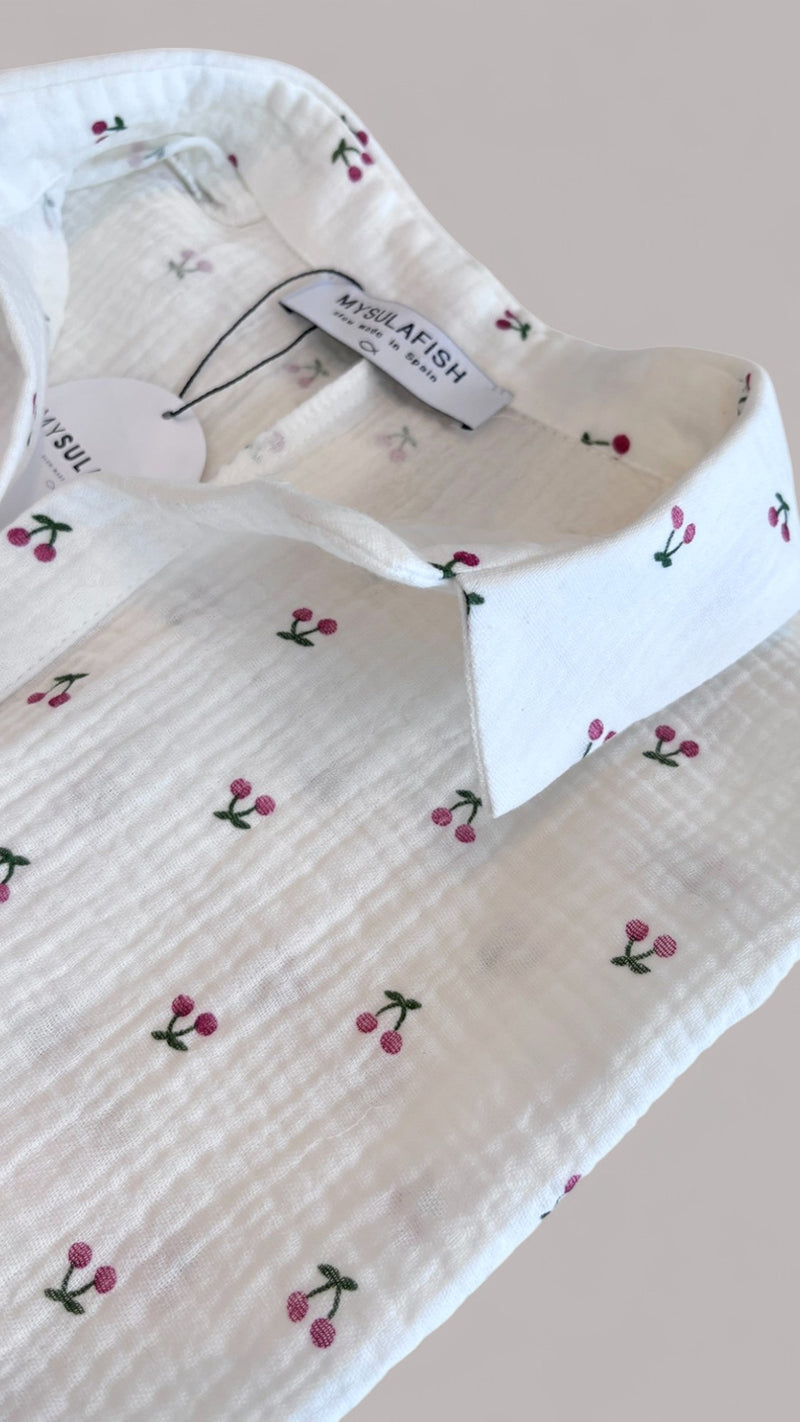 BLUSA BOYFRIEND BAMBULA CHERRY
