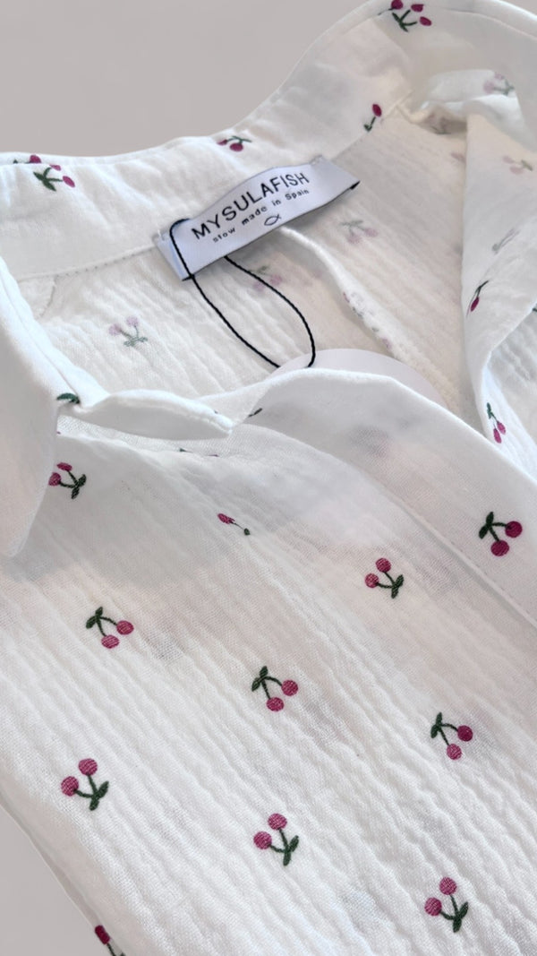 BLUSA BOYFRIEND BAMBULA CHERRY