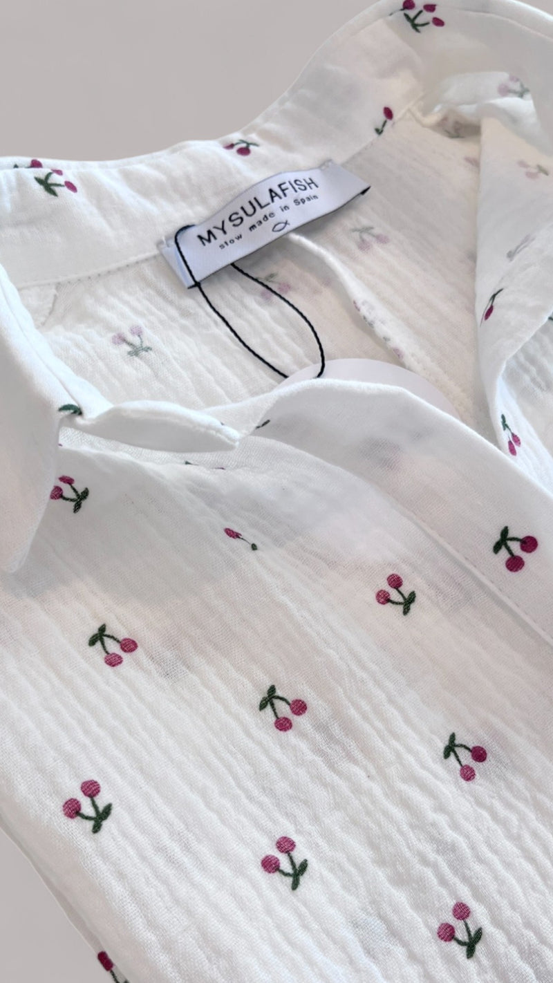 BLUSA BOYFRIEND BAMBULA CHERRY