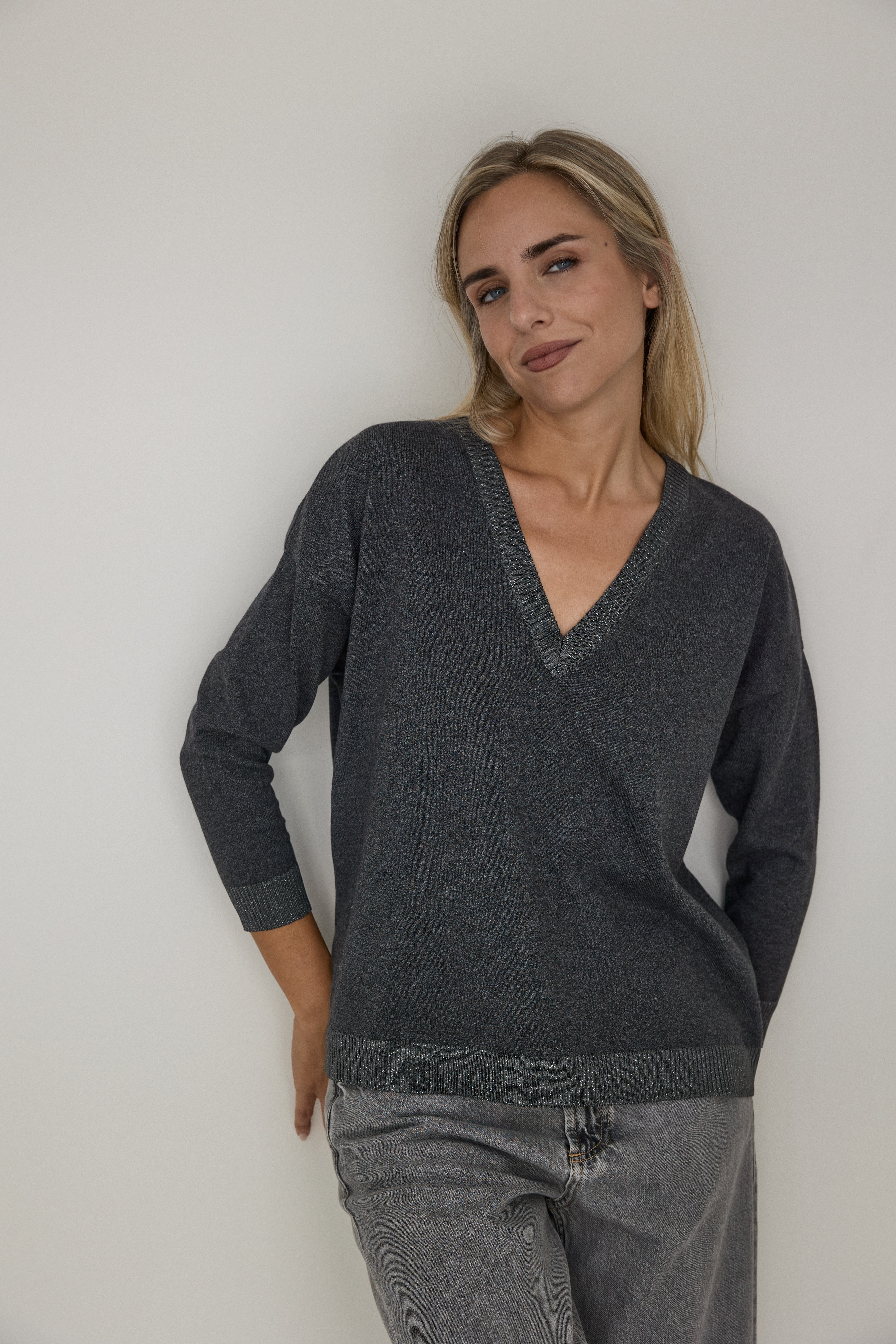NUEVO JERSEY PIPER GRIS MARENGO