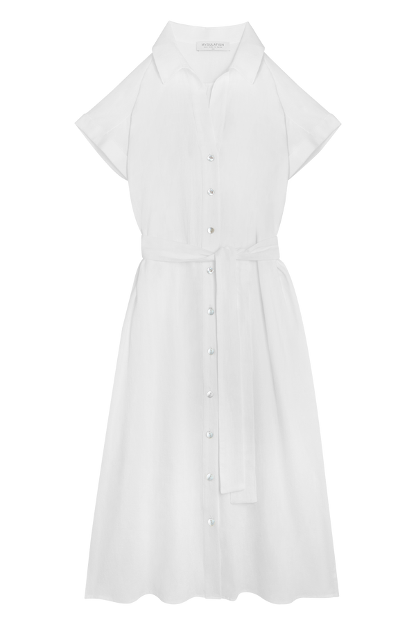 VESTIDO MIDI CAMISERO "CAPSULA 001 "