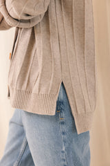 CARDIGAN DUNA TOSTADO