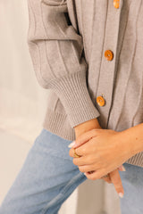 CARDIGAN DUNA TOSTADO
