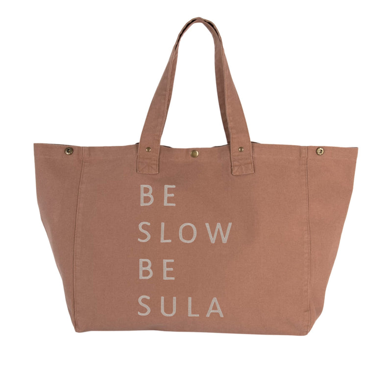 BOLSA  BE SLOW BE SULA SÁNDALO