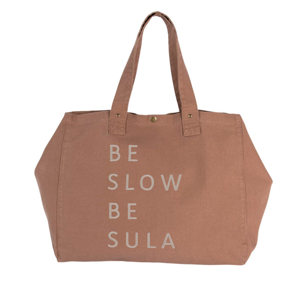 BOLSA  BE SLOW BE SULA SÁNDALO